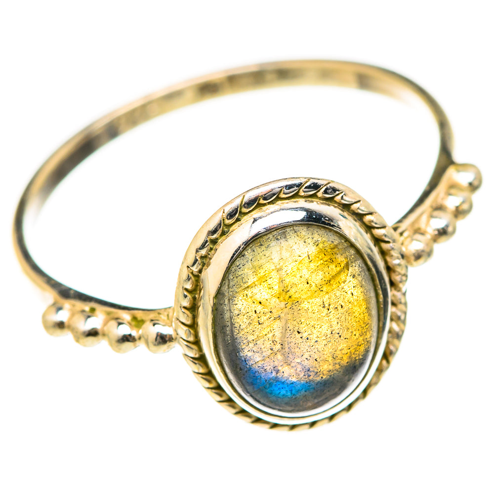 Labradorite Rings handcrafted by Anasilvercos - RING127749 - Photo 2