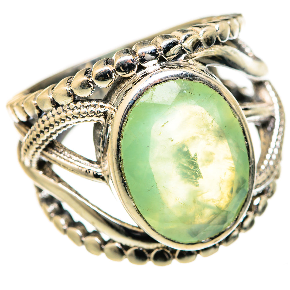 Prehnite Rings handcrafted by Anasilvercos - RING127751 - Photo 2