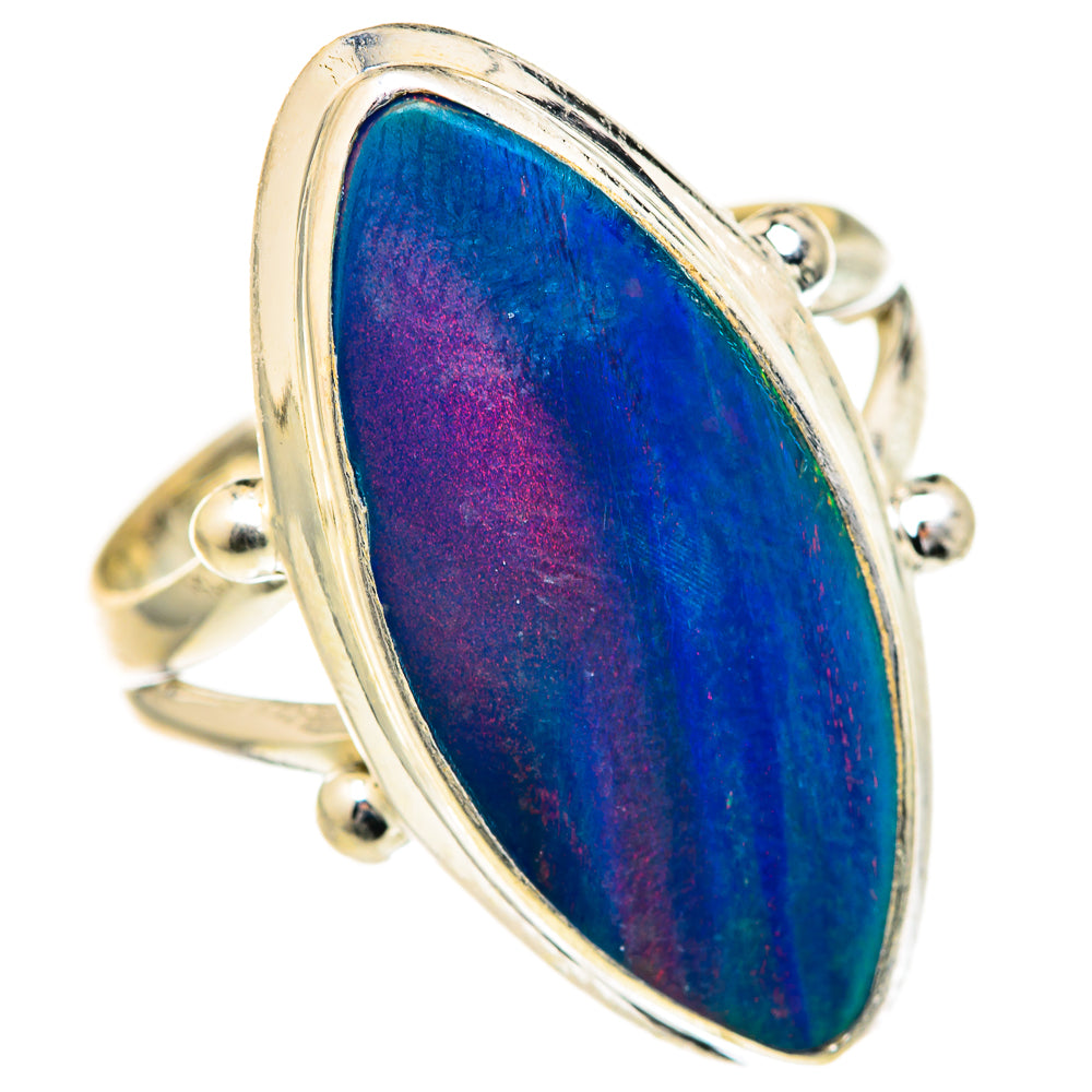 Ethiopian Opal Rings handcrafted by Anasilvercos - RING127758 - Photo 2