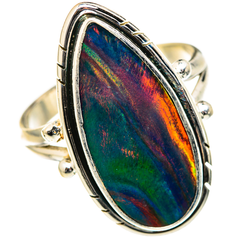 Aura Opal Rings handcrafted by Anasilvercos - RING127759 - Photo 2