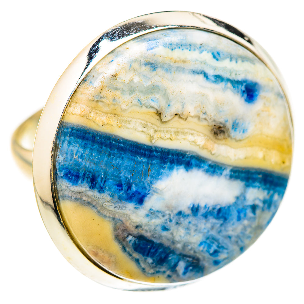 Blue Scheelite Rings handcrafted by Anasilvercos - RING127777 - Photo 2