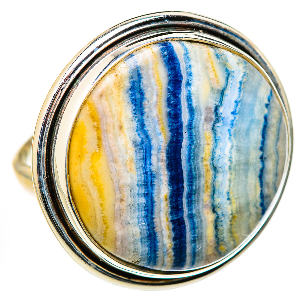 Blue Scheelite Rings handcrafted by Anasilvercos - RING127800 - Photo 2