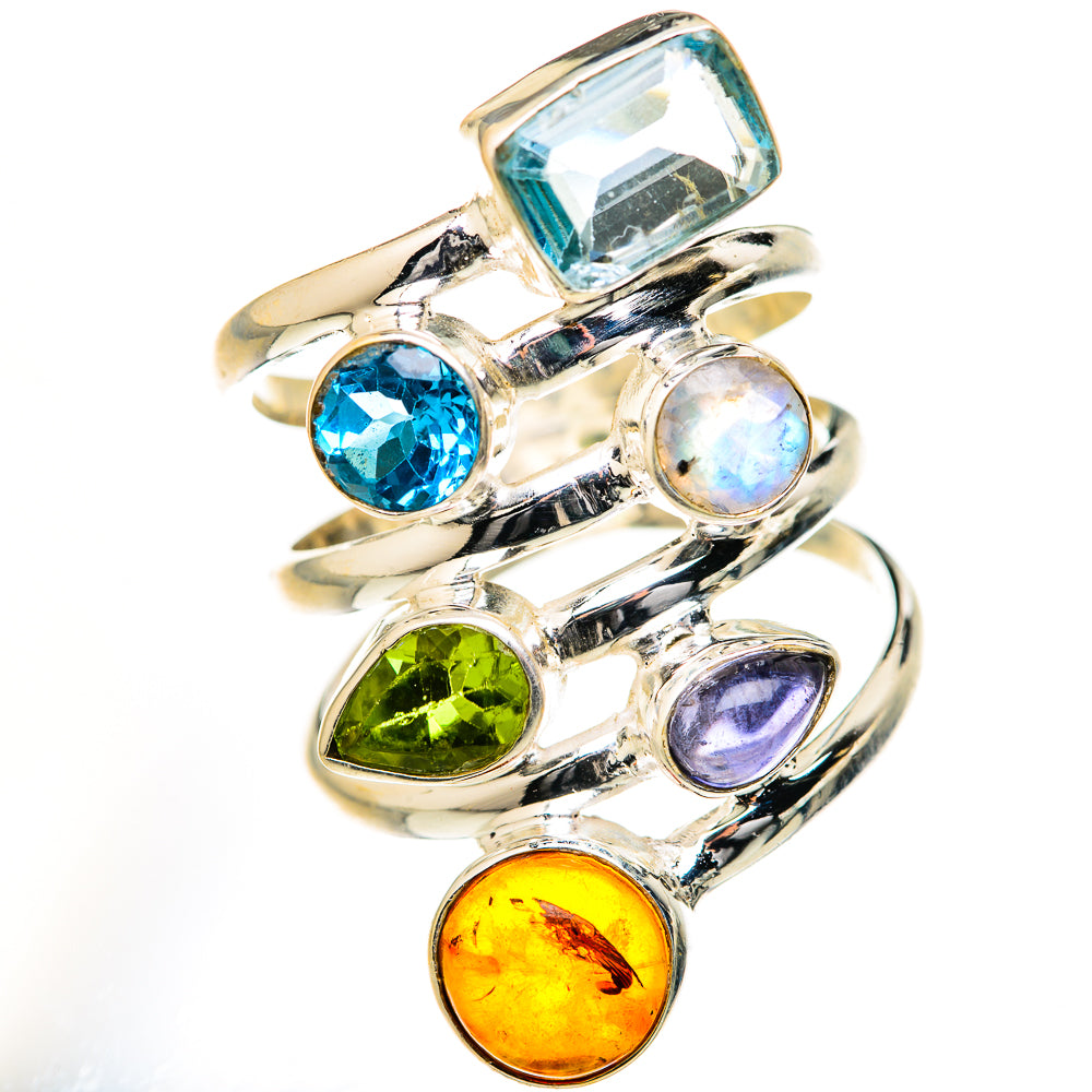 Blue Topaz Rings handcrafted by Anasilvercos - RING127803 - Photo 2