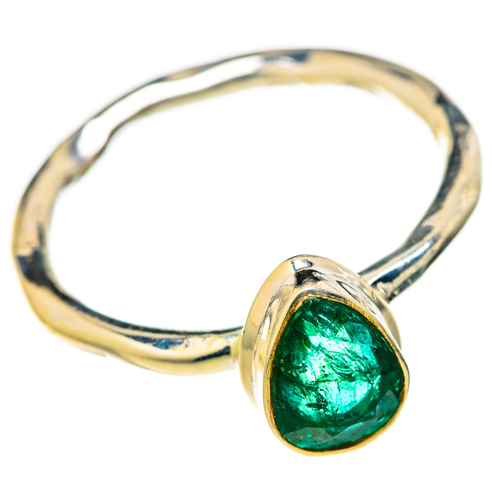 Zambian Emerald Rings handcrafted by Anasilvercos - RING127815 - Photo 2