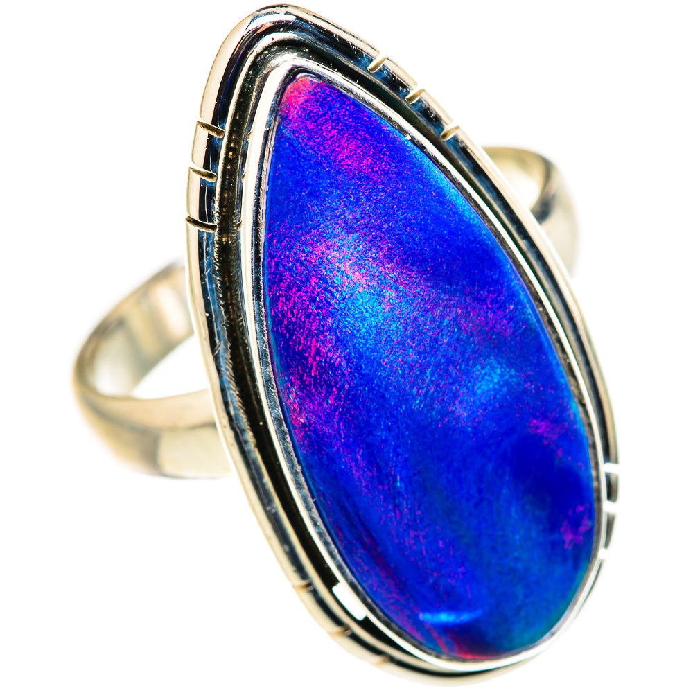 Aura Opal Rings handcrafted by Anasilvercos - RING127830 - Photo 2
