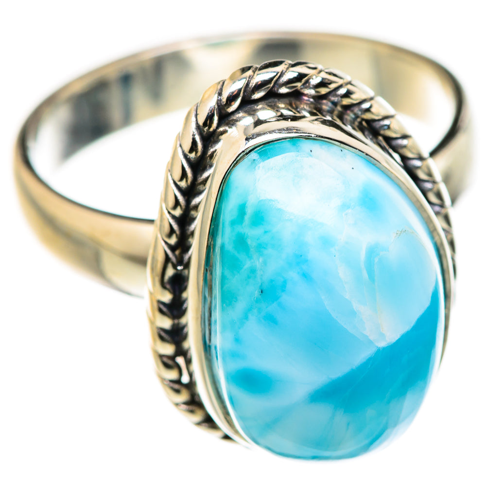 Larimar Rings handcrafted by Anasilvercos - RING127839 - Photo 2