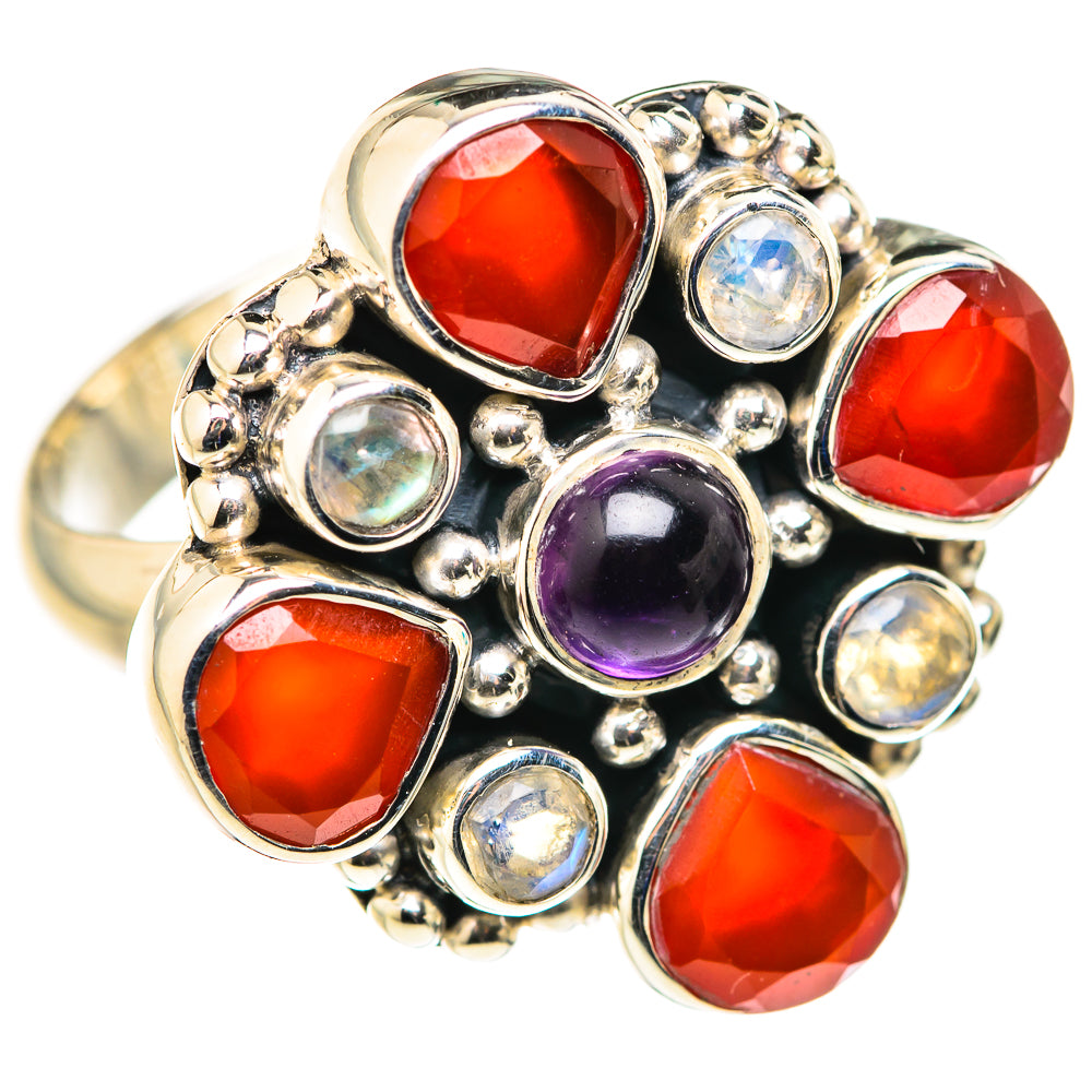 Carnelian Rings handcrafted by Anasilvercos - RING127848 - Photo 2