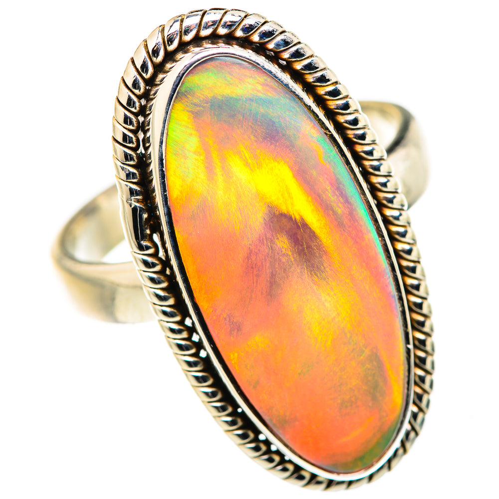 Aura Opal Rings handcrafted by Anasilvercos - RING127860 - Photo 2