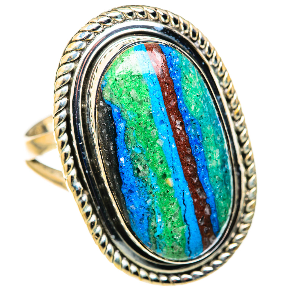 Rainbow Calsilica Rings handcrafted by Anasilvercos - RING127881 - Photo 2