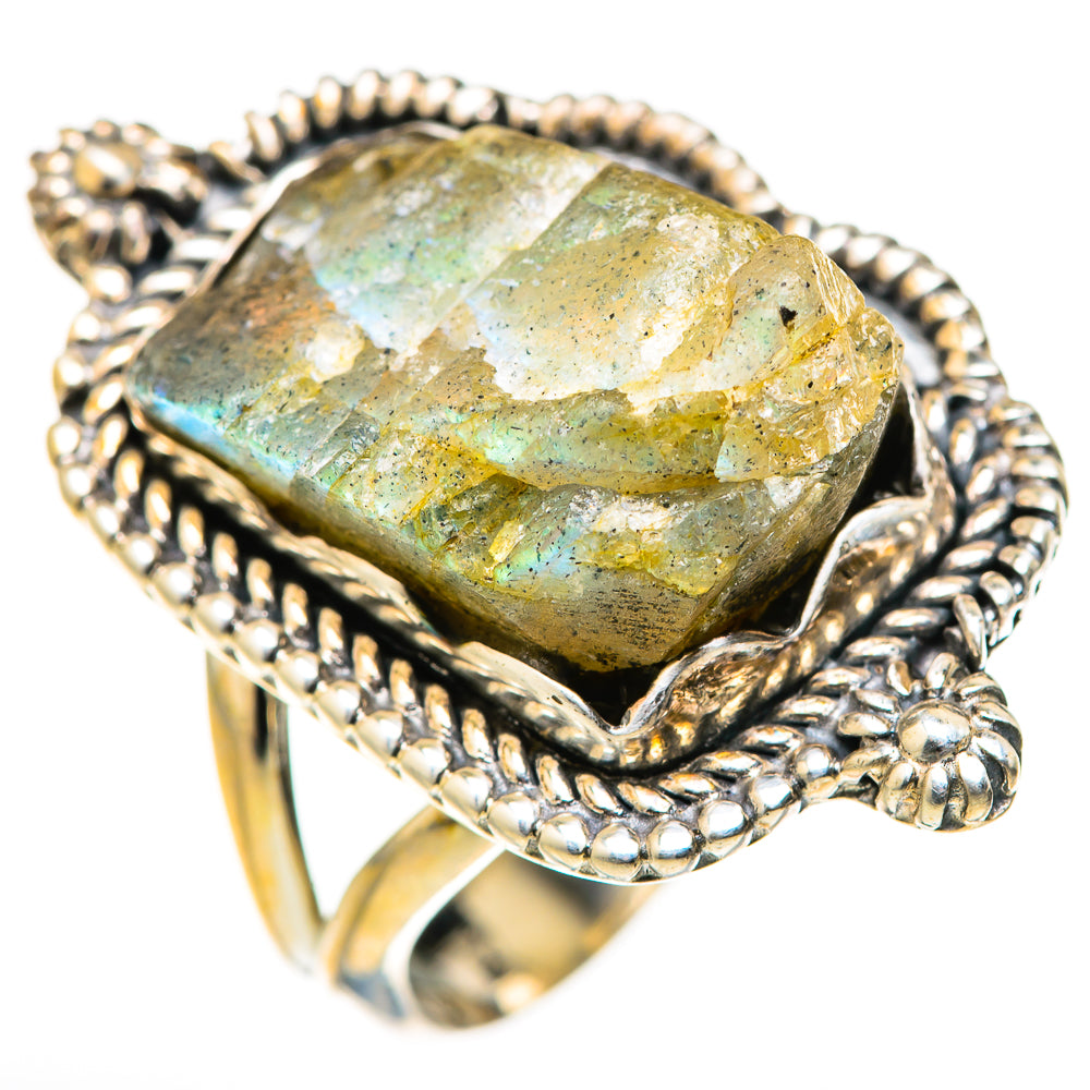 Labradorite Rings handcrafted by Anasilvercos - RING127906 - Photo 2