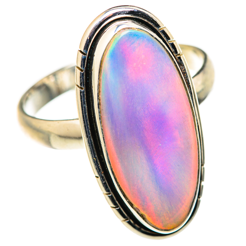 Aura Opal Rings handcrafted by Anasilvercos - RING127907 - Photo 2