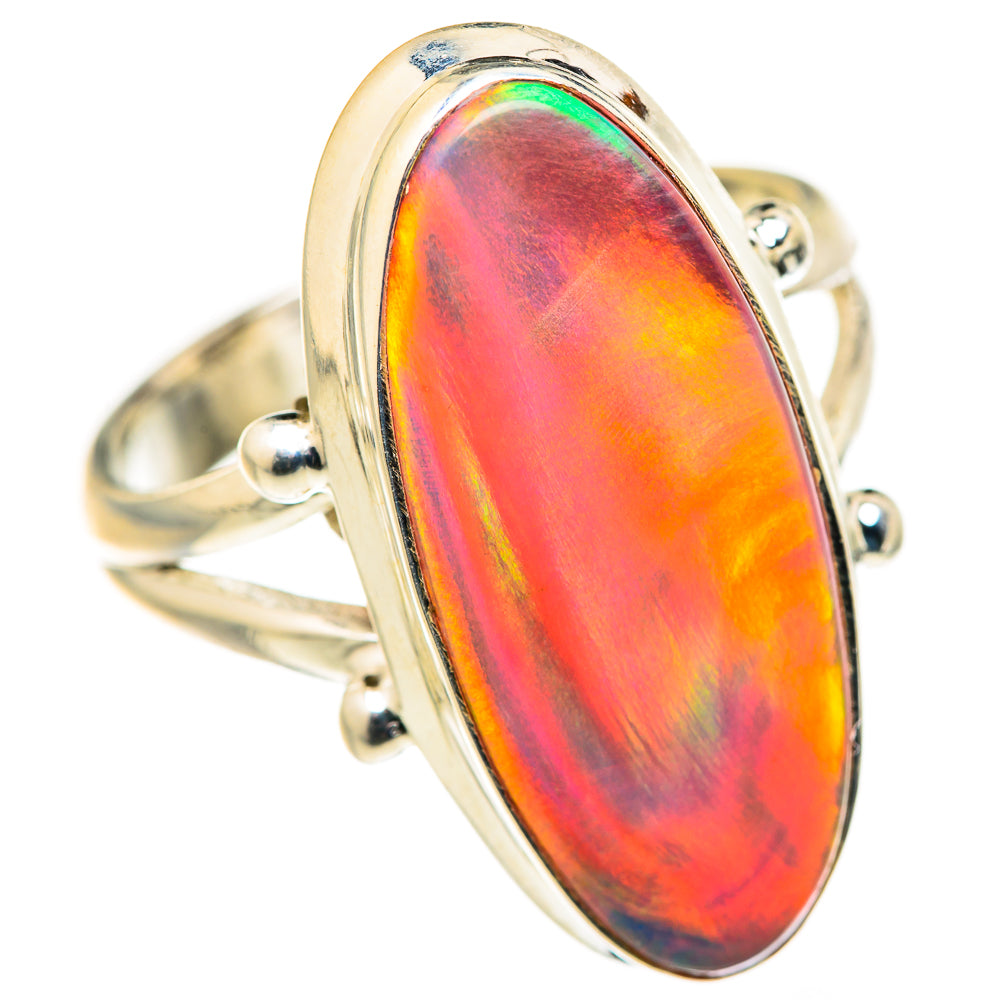 Aura Opal Rings handcrafted by Anasilvercos - RING127933 - Photo 2
