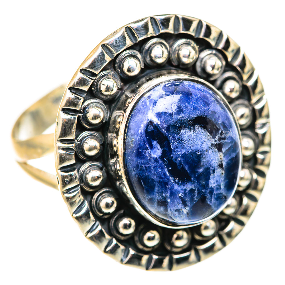 Sodalite Rings handcrafted by Anasilvercos - RING127948 - Photo 2