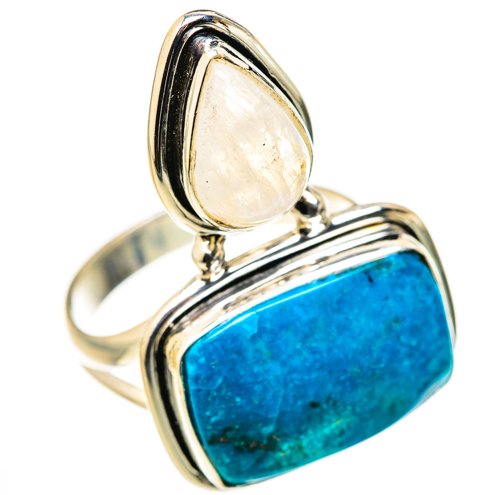 Chrysocolla Rings handcrafted by Anasilvercos - RING127987 - Photo 2