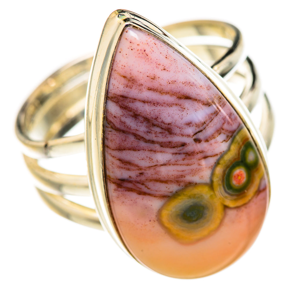 Ocean Jasper Rings handcrafted by Anasilvercos - RING127990 - Photo 2