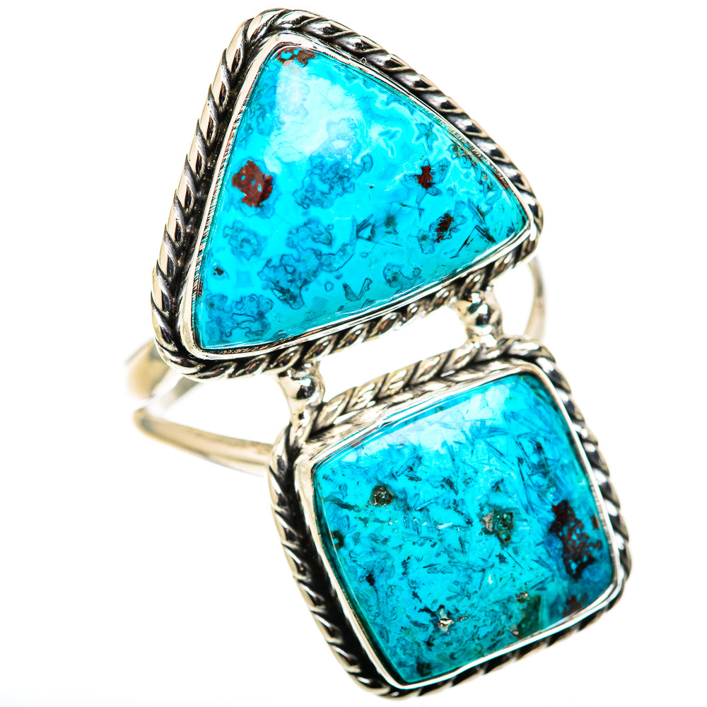Shattuckite Rings handcrafted by Anasilvercos - RING128003 - Photo 2