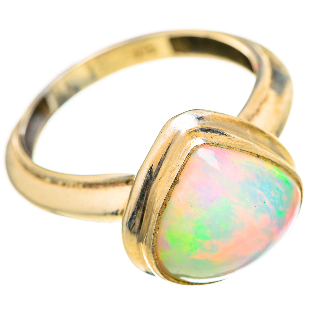 Ethiopian Opal Rings handcrafted by Anasilvercos - RING128034 - Photo 2