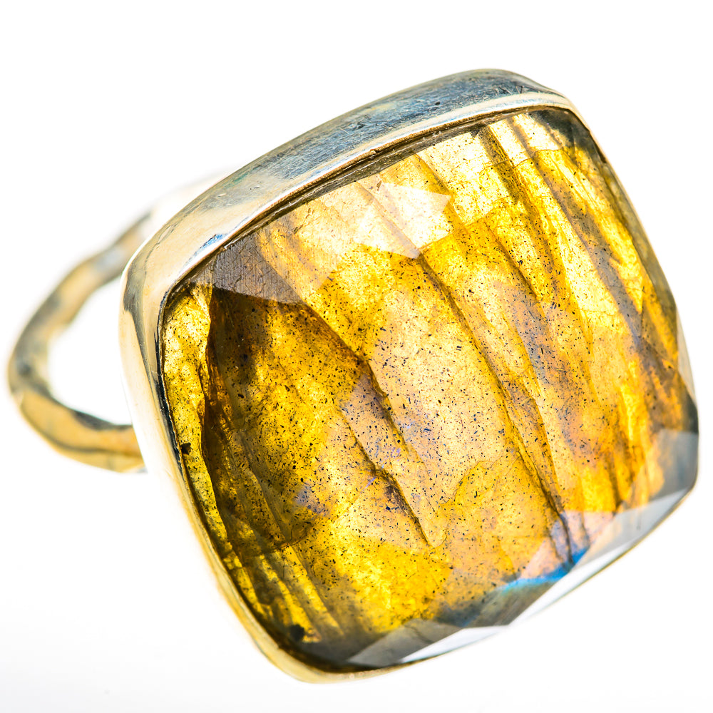 Labradorite Rings handcrafted by Anasilvercos - RING128042 - Photo 2