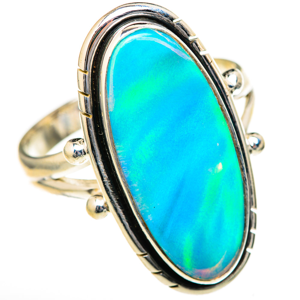 Aura Opal Rings handcrafted by Anasilvercos - RING128065 - Photo 2