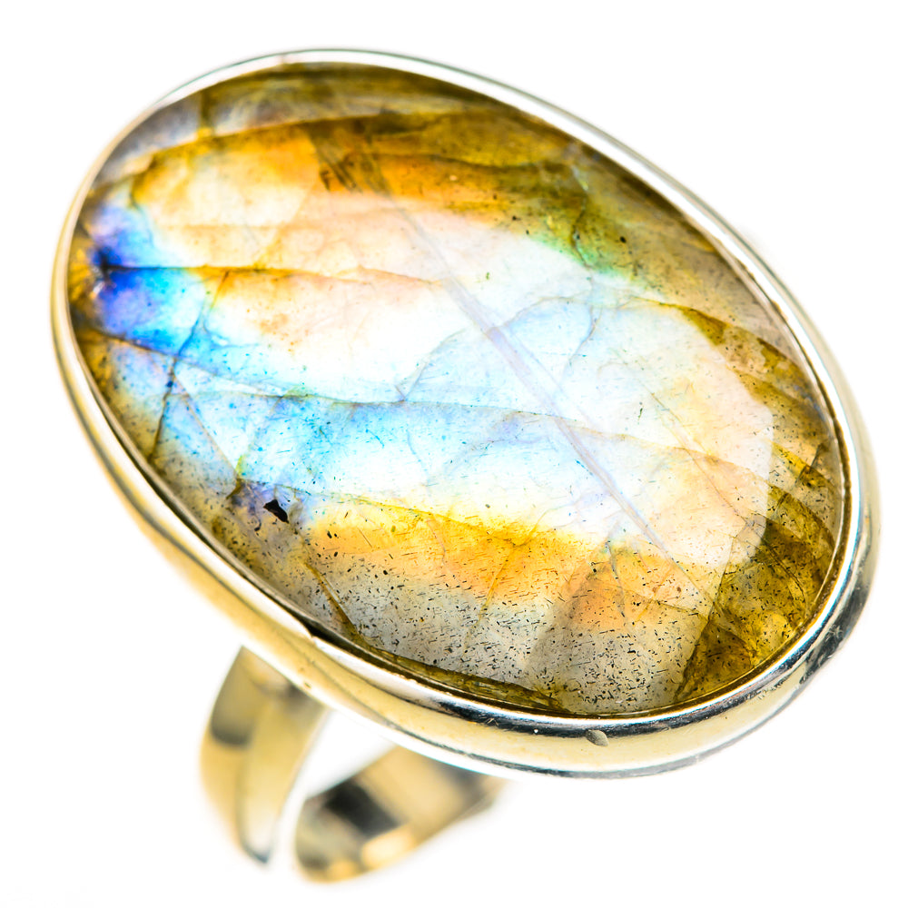 Labradorite Rings handcrafted by Anasilvercos - RING128086 - Photo 2
