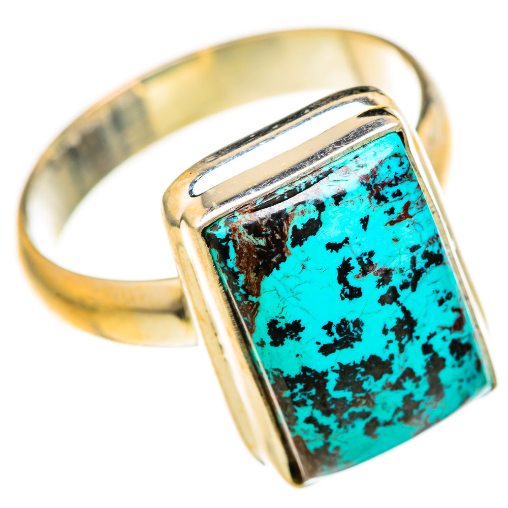 Shattuckite Rings handcrafted by Anasilvercos - RING128097 - Photo 2