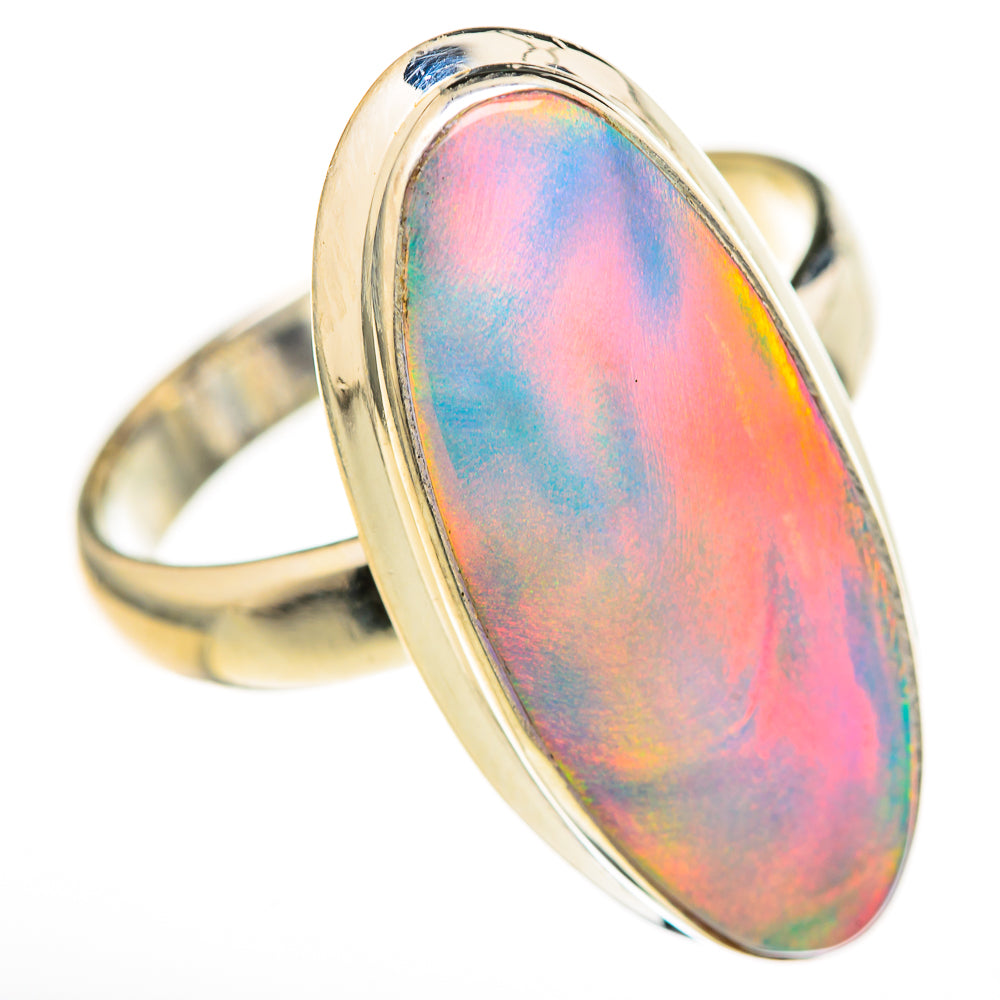 Aura Opal Rings handcrafted by Anasilvercos - RING128113 - Photo 2