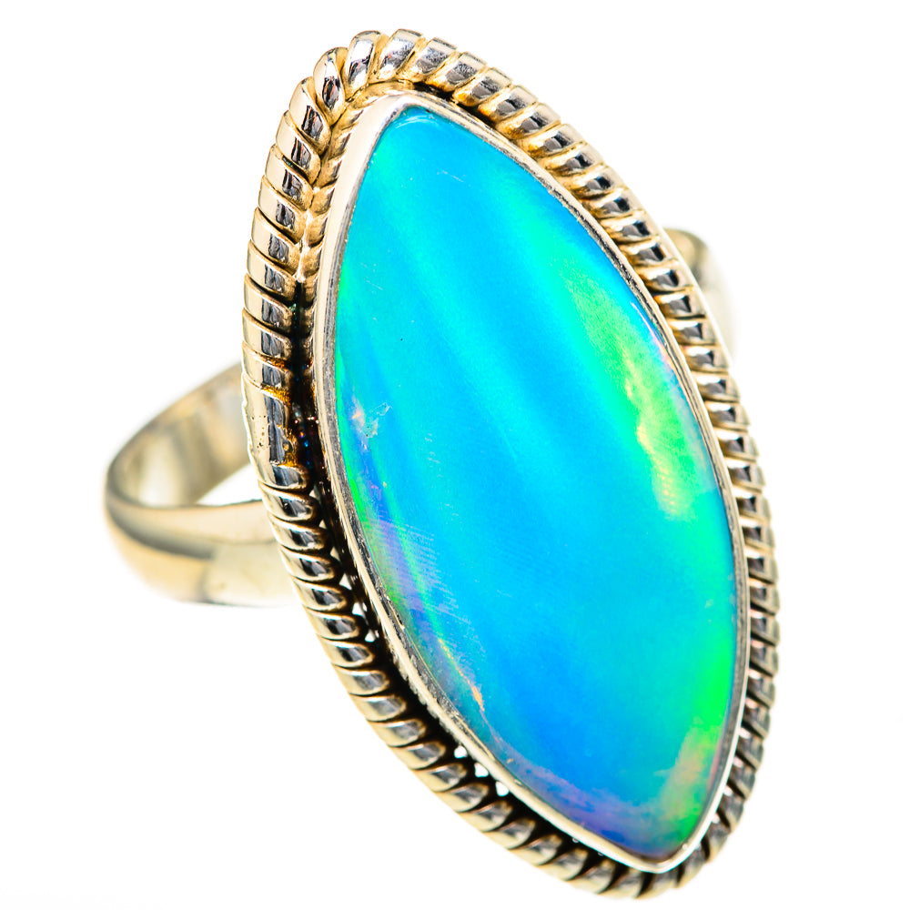 Aura Opal Rings handcrafted by Anasilvercos - RING128114 - Photo 2