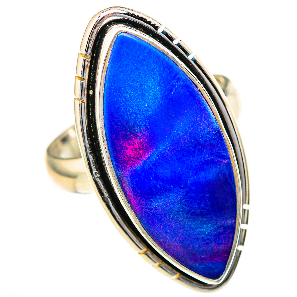 Aura Opal Rings handcrafted by Anasilvercos - RING128139 - Photo 2