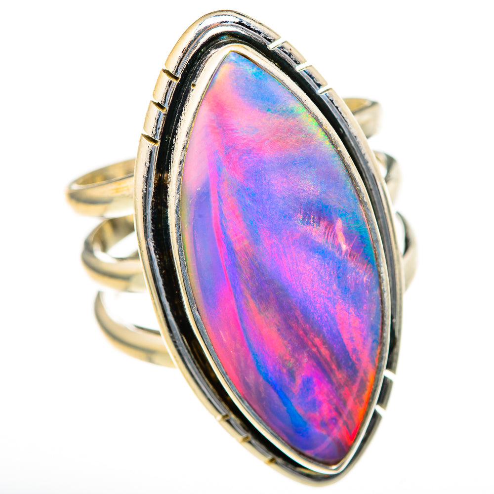 Aura Opal Rings handcrafted by Anasilvercos - RING128140 - Photo 2