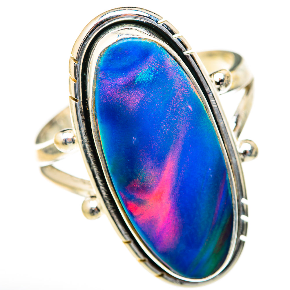 Aura Opal Rings handcrafted by Anasilvercos - RING128142 - Photo 2