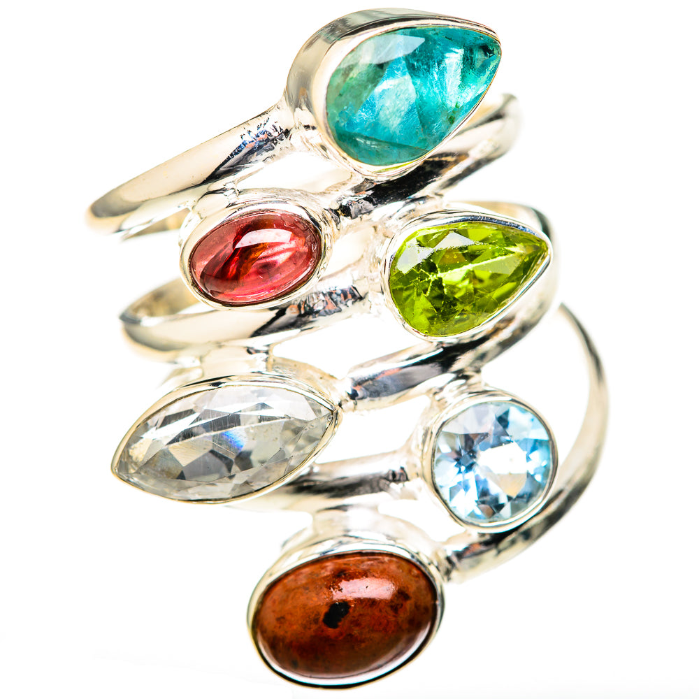 Blue Topaz Rings handcrafted by Anasilvercos - RING128161 - Photo 2