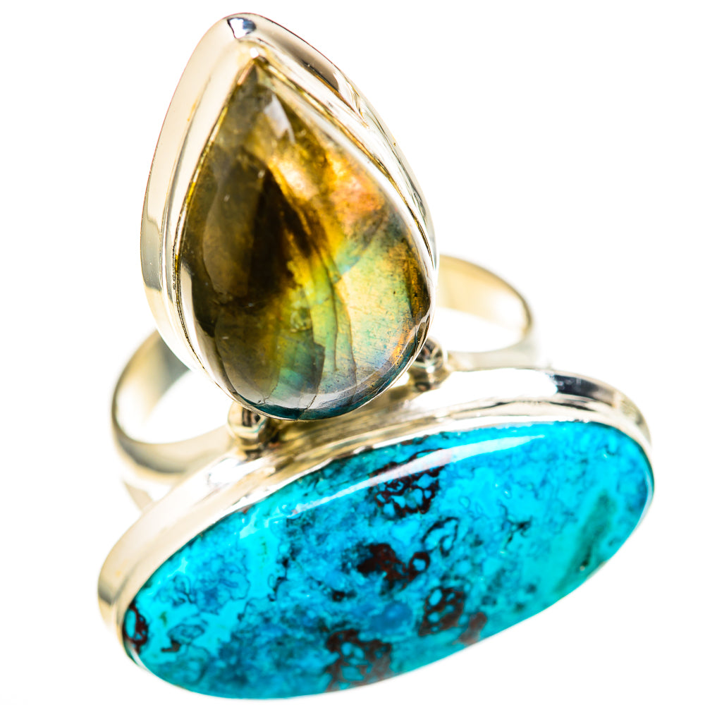 Shattuckite Rings handcrafted by Anasilvercos - RING128164 - Photo 2