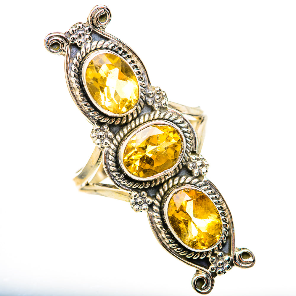 Citrine Rings handcrafted by Anasilvercos - RING128175 - Photo 2
