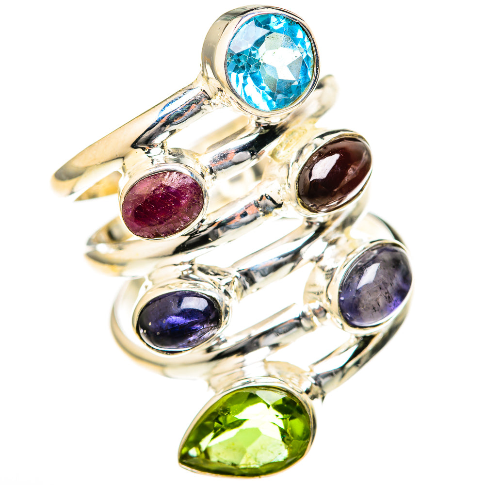 Blue Topaz Rings handcrafted by Anasilvercos - RING128184 - Photo 2
