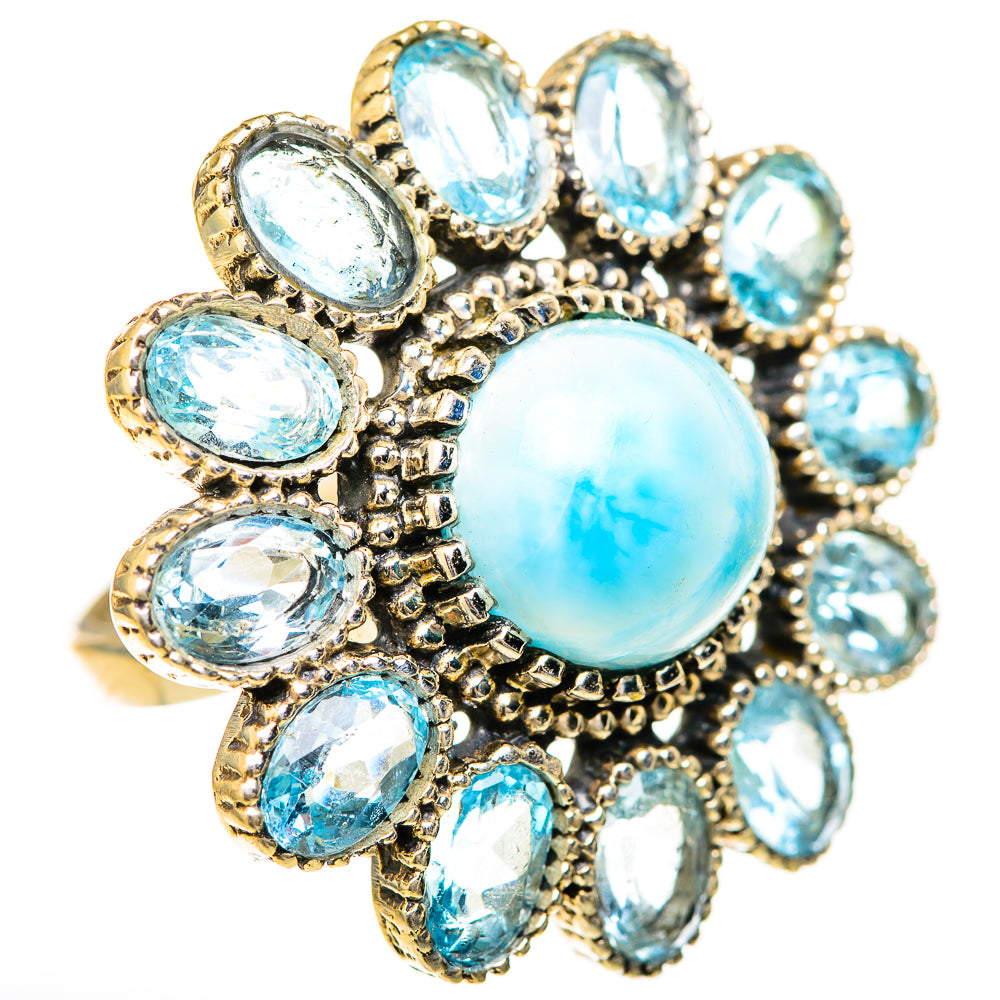 Larimar Rings handcrafted by Anasilvercos - RING128188 - Photo 2