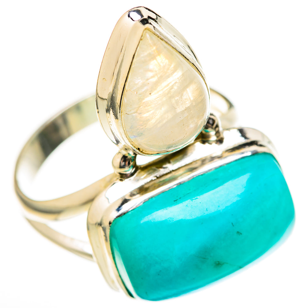 Amazonite Rings handcrafted by Anasilvercos - RING128193 - Photo 2