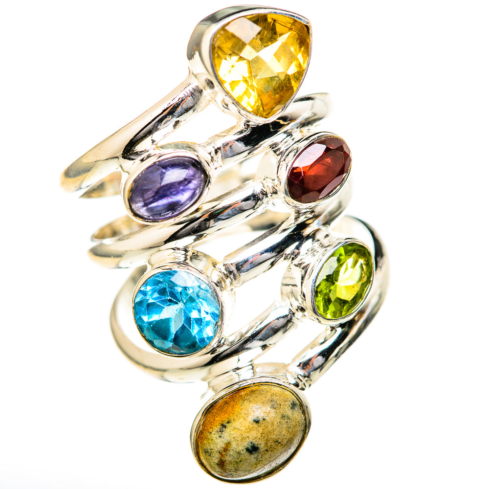 Labradorite Rings handcrafted by Anasilvercos - RING128205 - Photo 2