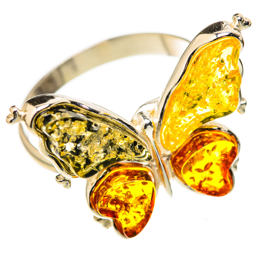 Baltic Amber Rings handcrafted by Anasilvercos - RING128216 - Photo 2