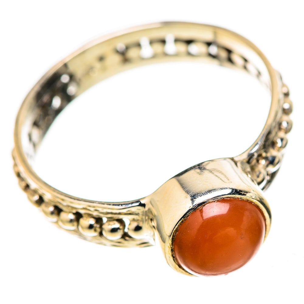 Chocolate Moonstone Rings handcrafted by Anasilvercos - RING128230 - Photo 2