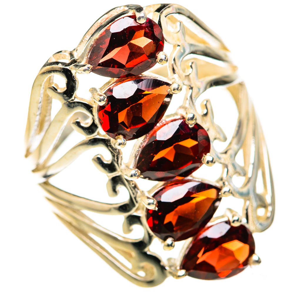 Garnet Rings handcrafted by Anasilvercos - RING128234 - Photo 2