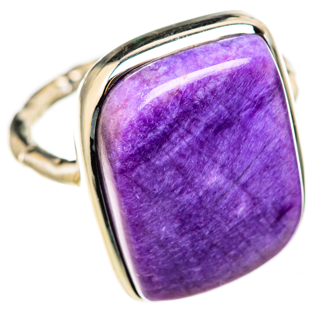 Charoite Rings handcrafted by Anasilvercos - RING128235 - Photo 2