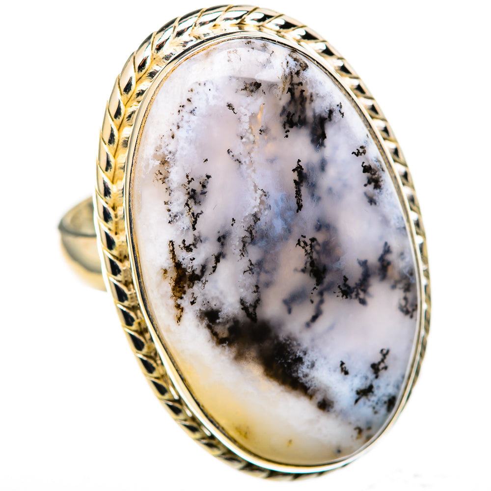 Dendritic Opal Rings handcrafted by Anasilvercos - RING128240 - Photo 2