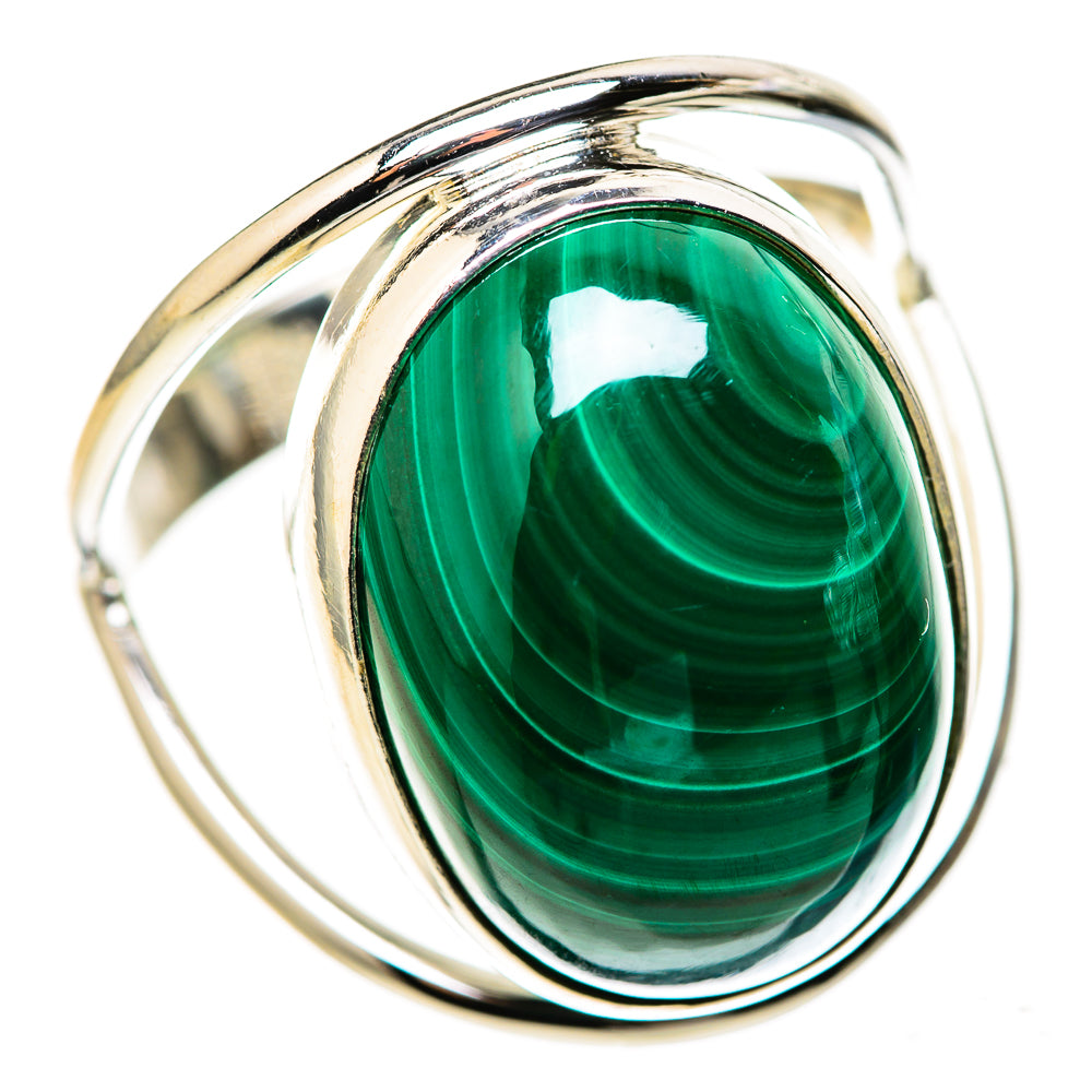 Malachite Rings handcrafted by Anasilvercos - RING128255 - Photo 2