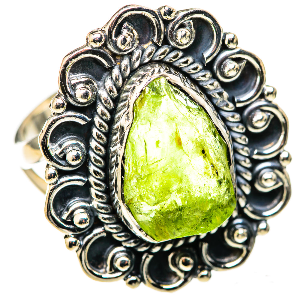Peridot Rings handcrafted by Anasilvercos - RING128257 - Photo 2