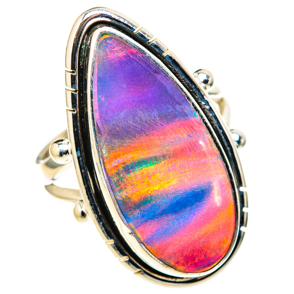 Aura Opal Rings handcrafted by Anasilvercos - RING128275 - Photo 2