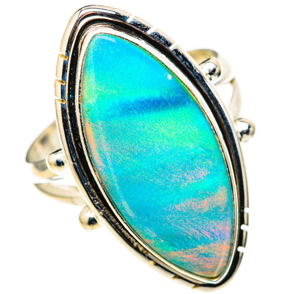 Aura Opal Rings handcrafted by Anasilvercos - RING128276 - Photo 2