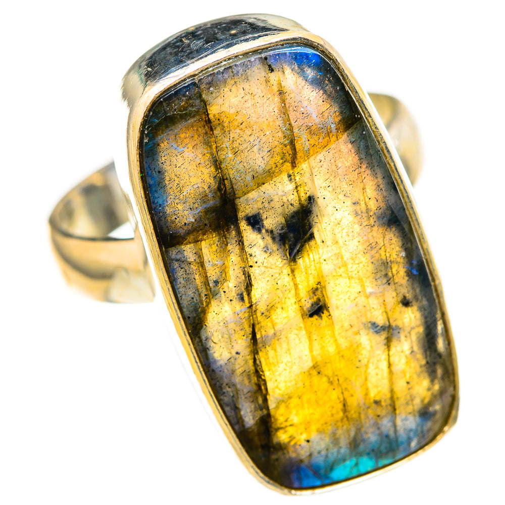 Labradorite Rings handcrafted by Anasilvercos - RING128279 - Photo 2