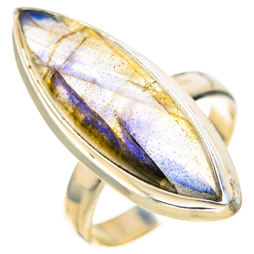 Labradorite Rings handcrafted by Anasilvercos - RING128282 - Photo 2
