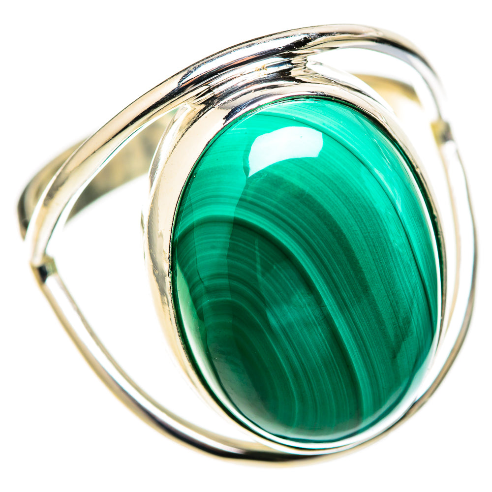 Malachite Rings handcrafted by Anasilvercos - RING128284 - Photo 2
