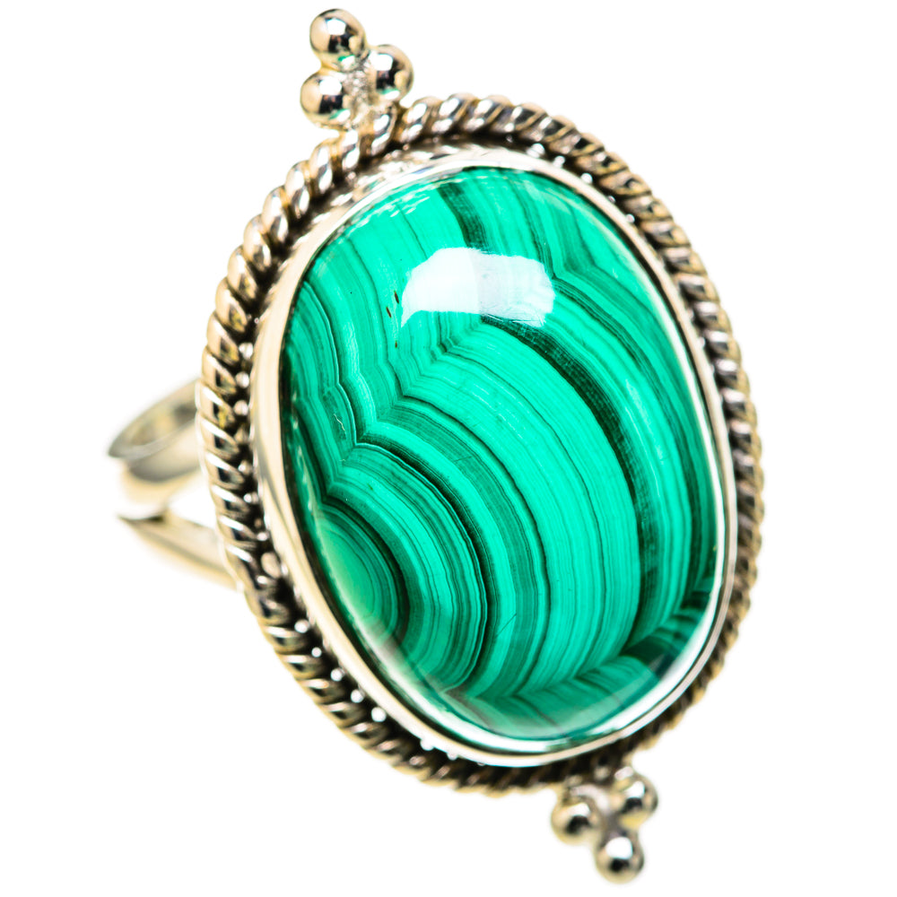 Malachite Rings handcrafted by Anasilvercos - RING128286 - Photo 2
